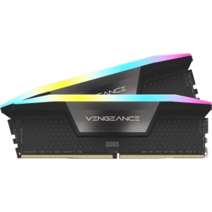 رم کامپیوتر کورسیر Corsair Vengeance RGB 32GB (2×16GB) DDR5 5200MHz CL40