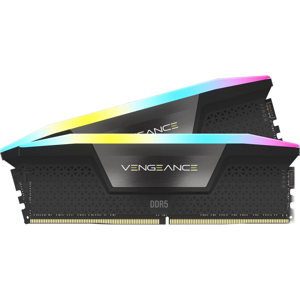 رم کامپیوتر کورسیر Corsair Vengeance RGB 32GB (2×16GB) DDR5 5200MHz CL40